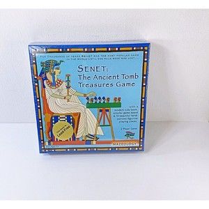Senet: The Ancient Tomb Treasure Game 2 Players Ages 5 and up (Sealed)
